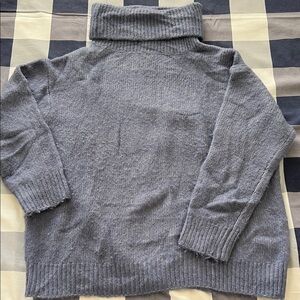 Zara Cozy blue Turtleneck Sweater